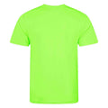 Electric Green - Back - AWDis Cool Mens Recycled T-Shirt