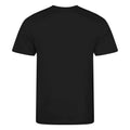 Jet Black - Back - AWDis Cool Mens Recycled T-Shirt