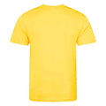 Sun Yellow - Back - AWDis Cool Mens Recycled T-Shirt