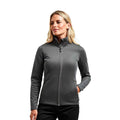 Dark Grey - Back - Premier Womens-Ladies Sustainable Zipped Jacket