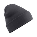 Graphite Grey - Front - Beechfield Original Recycled Cuffed Beanie