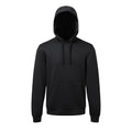 Black - Front - TriDri Mens Spun Dyed Hoodie