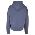 Vintage Blue - Back - Build Your Brand Mens Ultra Heavyweight Hoodie