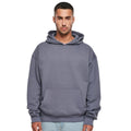 Vintage Blue - Lifestyle - Build Your Brand Mens Ultra Heavyweight Hoodie