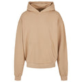 Union Beige - Front - Build Your Brand Mens Ultra Heavyweight Hoodie