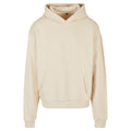 Sand - Front - Build Your Brand Mens Ultra Heavyweight Hoodie