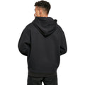 Black - Back - Build Your Brand Mens Ultra Heavyweight Hoodie