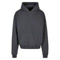 Dark Grey - Front - Build Your Brand Mens Ultra Heavyweight Hoodie