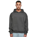 Dark Grey - Lifestyle - Build Your Brand Mens Ultra Heavyweight Hoodie