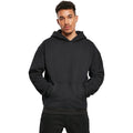 Black - Side - Build Your Brand Mens Ultra Heavyweight Hoodie