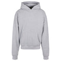 Grey - Front - Build Your Brand Mens Ultra Heavyweight Hoodie
