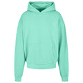 Mint - Front - Build Your Brand Mens Ultra Heavyweight Hoodie