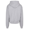 Grey - Back - Build Your Brand Mens Ultra Heavyweight Hoodie