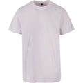 Soft Lilac - Front - Build Your Brand Mens Acid Wash T-Shirt