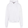 White - Front - Build Your Brand Mens Ultra Heavyweight Hoodie