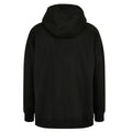 Black - Pack Shot - Build Your Brand Mens Oversized Cut-On Hoodie