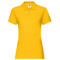 Sunflower - Front - Fruit of the Loom Womens-Ladies Premium Polo Shirt