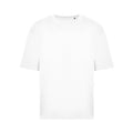 White - Front - Awdis Mens 100 Oversized T-Shirt