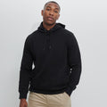 Black - Side - Henbury Unisex Adult Sustainable Hoodie