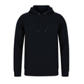 Black - Front - Henbury Unisex Adult Sustainable Hoodie