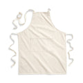 Natural - Front - Westford Mill Unisex Adult Fairtrade Full Apron