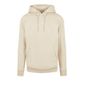 Soft Yellow - Side - Build Your Brand Mens Heavyweight Hoodie