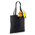 Black - Side - Westford Mill Revive Recycled Tote Bag