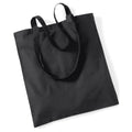 Black - Side - Westford Mill Cotton Recycled Tote Bag