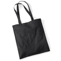 Black - Lifestyle - Westford Mill Cotton Recycled Tote Bag