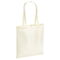 Natural - Front - Westford Mill Cotton Recycled Tote Bag