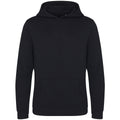 Black - Front - Awdis Mens Lusaka Regen Ecologie Hoodie