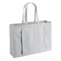 Light Grey - Front - Westford Mill EarthAware Organic Yoga Tote Bag