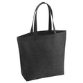 Black - Front - Westford Mill Revive Recycled Tote Bag