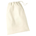 Natural - Front - Westford Mill Recycled Cotton Stuff Bag