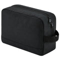 Black - Front - Bagbase Essentials Recycled Toiletry Bag