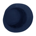 Navy - Back - Beechfield Unisex Adult Organic Cotton Bucket Hat