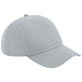 Black - Side - Beechfield Unisex Adult Organic Cotton 5 Panel Baseball Cap