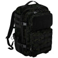 Black-Green - Front - Bagbase Molle Tactical Camo 35L Backpack