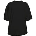 Black - Front - Build Your Brand Mens Oversized T-Shirt