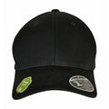 Black - Back - Yupoong Unisex Adult Flexfit 110 Organic Baseball Cap