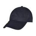 Navy - Front - Yupoong Unisex Adult Flexfit Classic Dad Baseball Cap