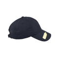 Navy - Side - Yupoong Unisex Adult Flexfit Classic Dad Baseball Cap