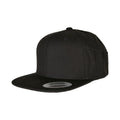 Black - Front - Yupoong Unisex Adult Flexfit Snapback Cap