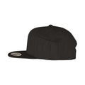 Black - Side - Yupoong Unisex Adult Flexfit Snapback Cap