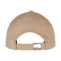 Khaki - Back - Yupoong Unisex Adult Flexfit Alpha Eco Washing Baseball Cap