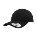 Black - Front - Yupoong Unisex Adult Flexfit Classic Curved Snapback Cap