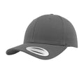 Charcoal - Front - Yupoong Unisex Adult Flexfit Classic Curved Snapback Cap