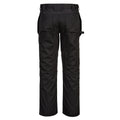 Black - Back - Portwest Mens WX2 Cargo Trousers