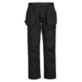 Black - Front - Portwest Mens WX2 Cargo Trousers