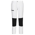 White - Front - Portwest Mens WX2 Slim Work Trousers